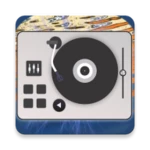 dj music remixer studio android application logo